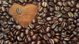 Heart Coffee Beans Photo