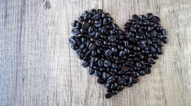 Heart Coffee Beans Photo Download
