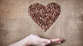 Heart Coffee Beans Wallpaper Gallery