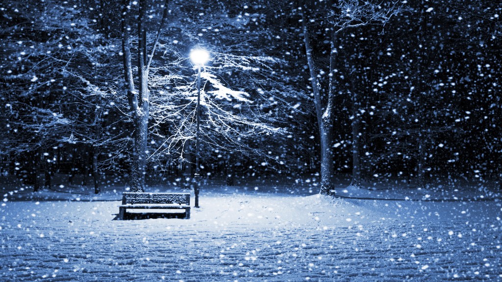 Park Bench Snow wallpapers HD