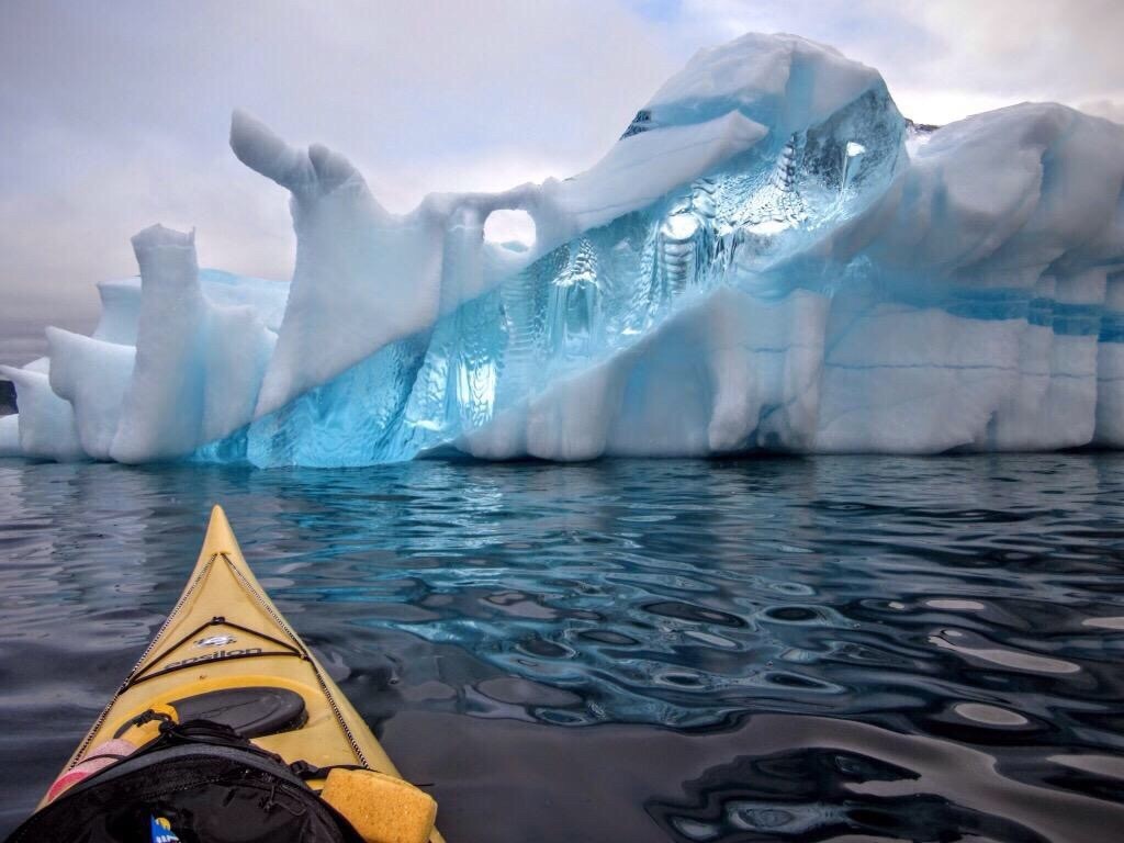Striped Icebergs wallpapers HD