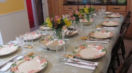Table Setting Wallpaper Download Free