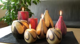 Unusual Candles Wallpaper For PC