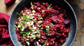 Beetroot Risotto Wallpaper Free