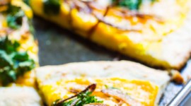 Chicken Squash Pizza Wallpaper For IPhone 6 Download