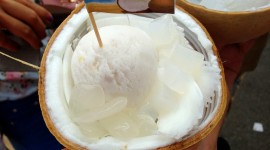Coconut Ice Cream Wallpaper HD