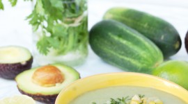 Cold Avocado Soup Wallpaper For IPhone Download