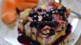 French Toast With Berries High Quality Wallpaper