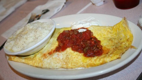 Omelet With Sour Cream wallpapers high quality