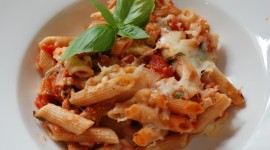 Pasta With Sausage And Cheese High Quality Wallpaper