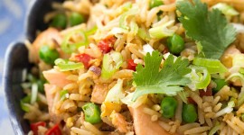 Rice With Vegetables Wallpaper For IPhone