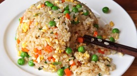 Rice With Vegetables Wallpaper HD
