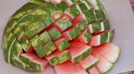 Sliced ​​Watermelon Wallpaper 1080p