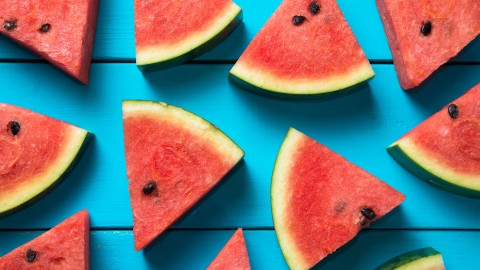 Sliced ​​Watermelon wallpapers high quality