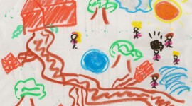 Children's Drawings High Quality Wallpaper