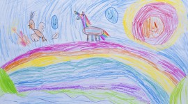 Children's Drawings Wallpaper Download