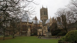 Lincoln Cathedral Desktop Wallpaper For PC