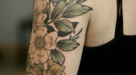 Lupine Flower Tattoo Wallpaper For Android