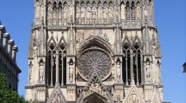 Reims Cathedral Wallpaper For IPhone#1