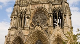 Reims Cathedral Wallpaper For Mobile