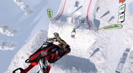 Snow Moto Racing Freedom Wallpaper Full HD