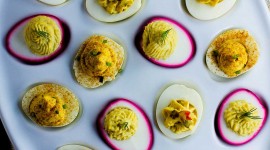 Stuffed Eggs Wallpaper For IPhone Download