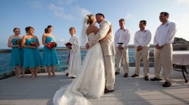 Wedding On A Yacht Desktop Wallpaper HD