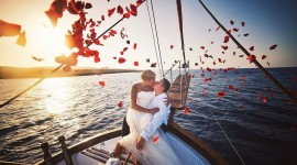Wedding On A Yacht Wallpaper For PC
