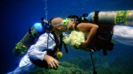 Wedding Underwater Image