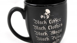 Black Mug Wallpaper For Desktop