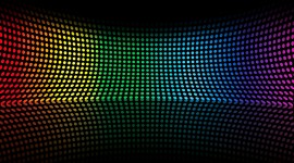 4K Colored Circles Wallpaper Background
