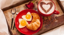 4K Egg Breakfast Desktop Wallpaper