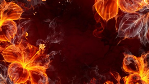 4K Fire Pattern wallpapers high quality