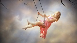 4K Girl Swing Image Download