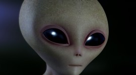 Alien Face Wallpaper Full HD