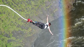 Bungee Jumping High Quality Wallpaper