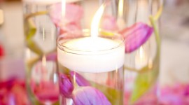 Candle Bouquets Wallpaper For IPhone