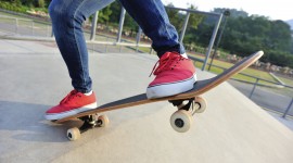 Skateboard Foot Desktop Wallpaper