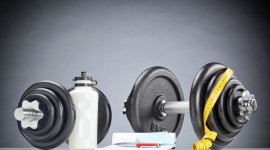 4K Dumbbell Sports Picture Download
