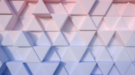4K Mosaic Triangles Wallpaper