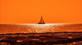 4K Sea Horizon Image