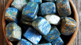 Azurite Stone Wallpaper For IPhone Free
