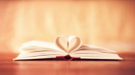 Book Heart Love Wallpaper For PC