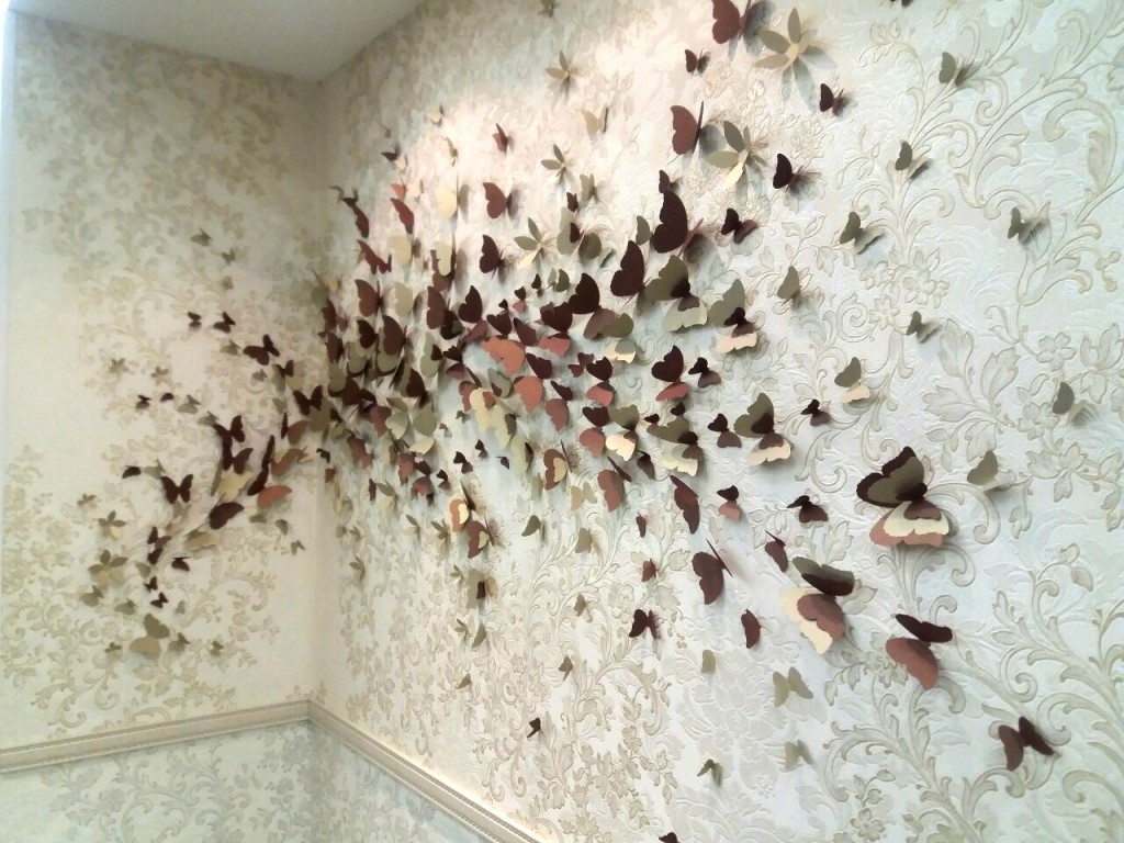 Butterflies Wall wallpapers HD