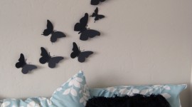 Butterflies Wall Wallpaper For IPhone