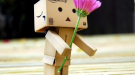 Cardboard Robot Love Photo Download