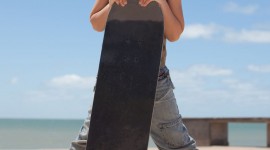 Child Skateboard Wallpaper For IPhone#1