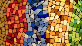Colored Mosaic Image
