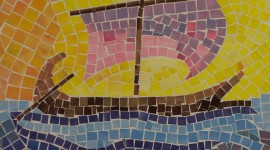 Colored Mosaic Wallpaper Full HD