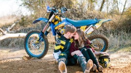 Couple Motorcycle Love Picture Download